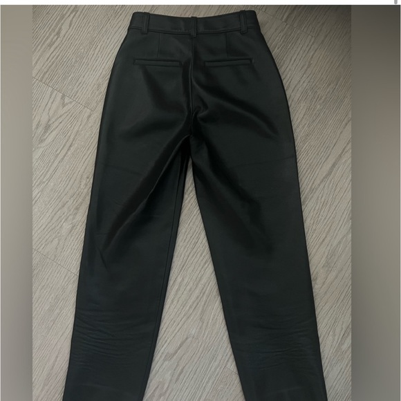 Aritiza babaton command cropped Leather Pants 00 - Picture 4 of 4